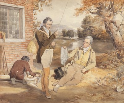 Fishing by John Frederick Lewis